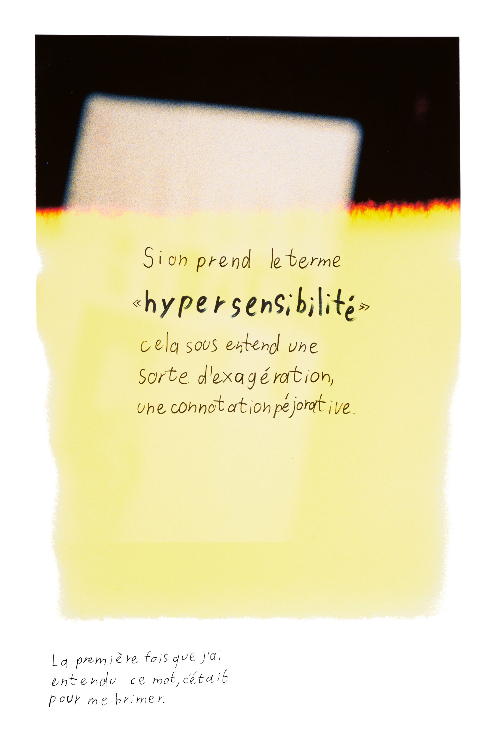 lea fiterman emotional photosensitivity